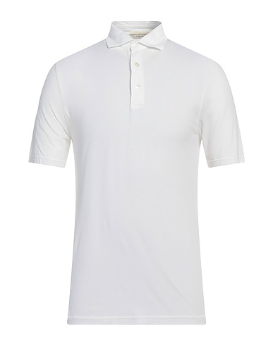 FILIPPO DE LAURENTIIS Polo shirt OFF WHITE 100% Cotton