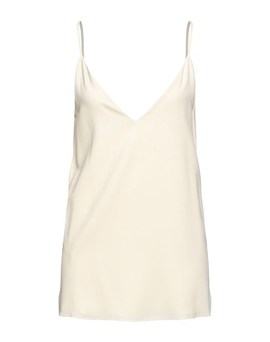 LIVIANA CONTI Camisole Beige 94% Viscose, 6% Elastane