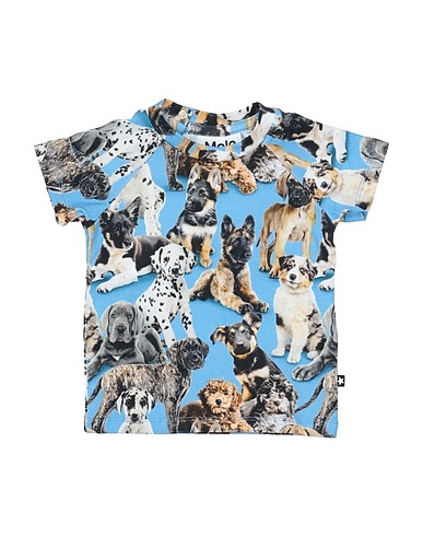 MOLO T-Shirt Blaugrau 95% Organische Baumwolle, 5% Elastan