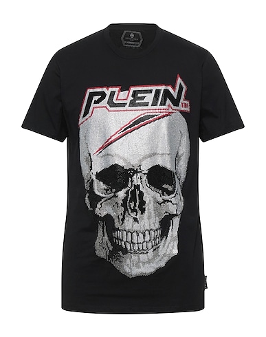 PHILIPP PLEIN Basic T-Shirt Black 100% Cotton
