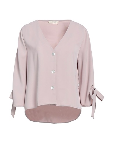 MEISÏE Solid colour shirts & blouses Lilac 100% Recycled polyester