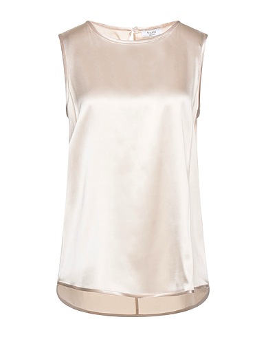 PESERICO Top Beige 97% Soie, 3% Élasthanne