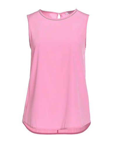 PESERICO Top EASY Rosa 94% Seide, 6% Elastan