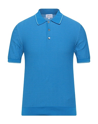 BRIONI Jumper Azure 100% Cotton