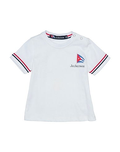 JECKERSON T-shirt White 100% Cotton
