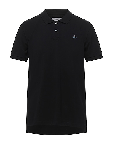 VIVIENNE WESTWOOD Poloshirt Schwarz 100% Baumwolle