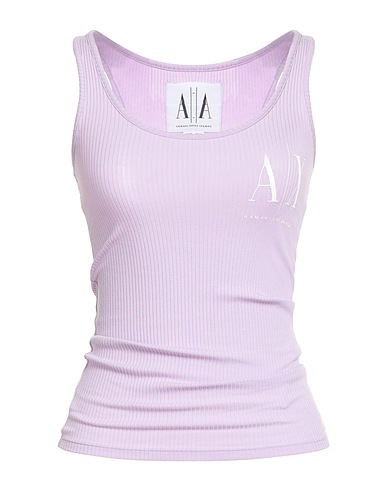 ARMANI EXCHANGE Canotta Lilla 56% Cotone, 37% Modal, 7% Elastan
