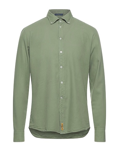 B.D.BAGGIES Solid color shirt Military green 100% Cotton