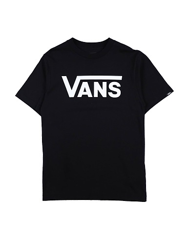 VANS T-shirt BY VANS CLASSIC BOYS  Black 100% Cotton
