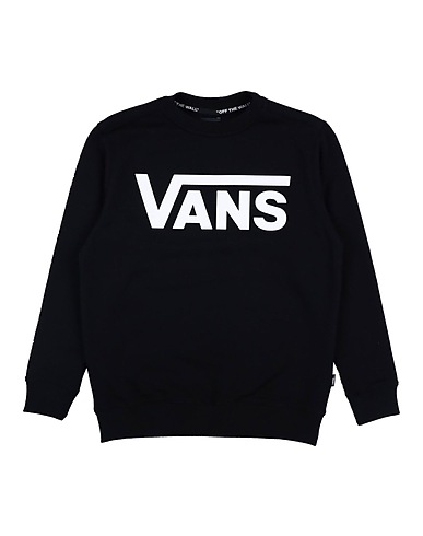 VANS Sweat-shirt BY VANS CLASSIC CREW BOYS  Noir 100% Coton