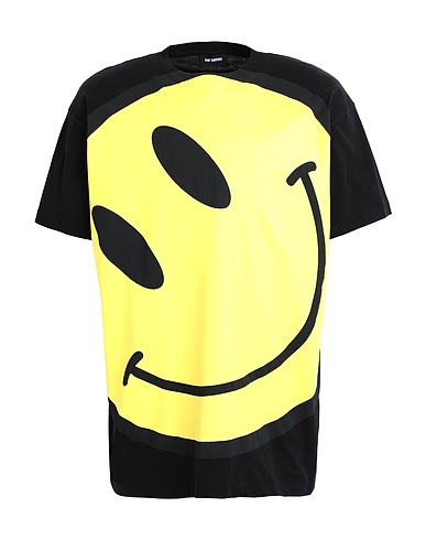 RAF SIMONS T-shirt Black 100% Cotton