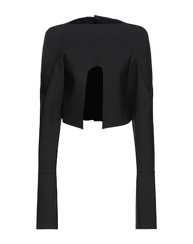 RICK OWENS ボレロ ブラック バージンウール 96% / ポリウレタン 4%