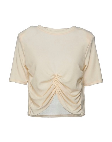 SOUVENIR T-shirt Ivory 74% Polyamide, 23% Metallic fiber, 3% Elastic fibres