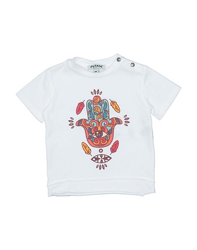 PLEASE T-shirt White 100% Cotton