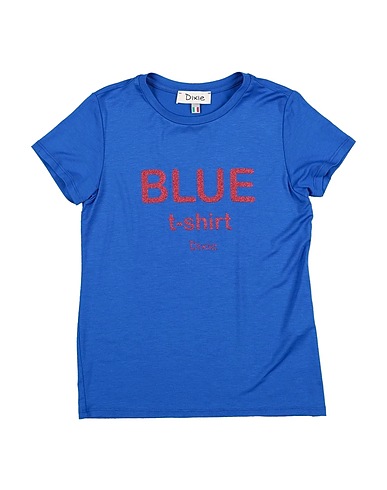 DIXIE T-shirt Blue 95% Viscose, 5% Elastane