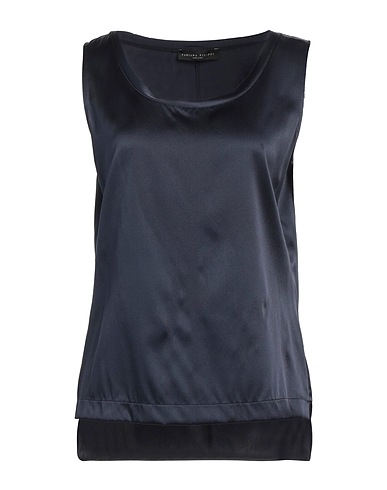 FABIANA FILIPPI Evening top Midnight blue 96% Silk, 4% Elastane