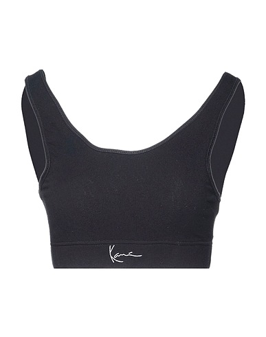 KARL KANI Top Nero 94% Cotone, 6% Elastan