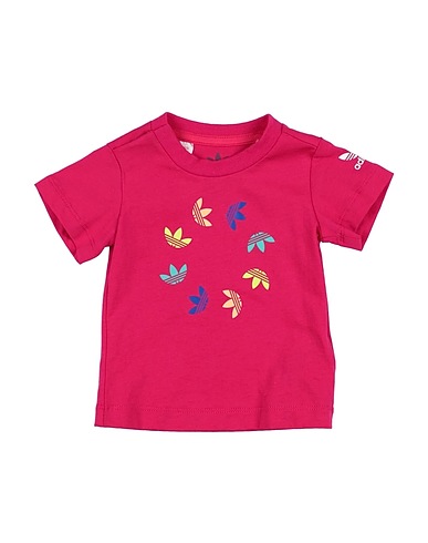ADIDAS ORIGINALS T-shirt TEE
 Fuchsia 100% Cotton, Elastane