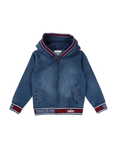 DOLCE&GABBANA Felpa Blu 95% Cotone, 5% Elastan