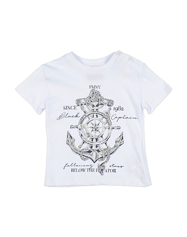 FRED MELLO T-shirt White 100% Cotton