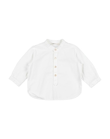 BABE & TESS Solid color shirt White 100% Cotton