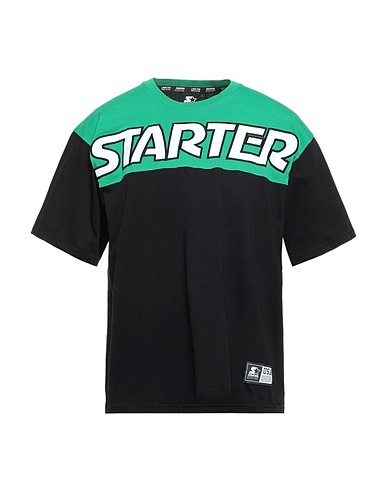 STARTER T-shirt Verde 100% Cotone