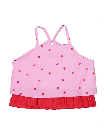 VICOLO Canotta Rosa 100% Cotone