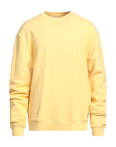 JOHN ELLIOTT Sweatshirt Gelb 100% Baumwolle, Polyurethan