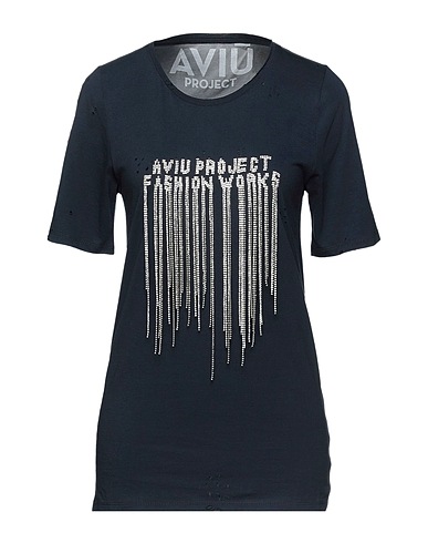 AVIÙ T-shirt Blu notte 100% Cotone