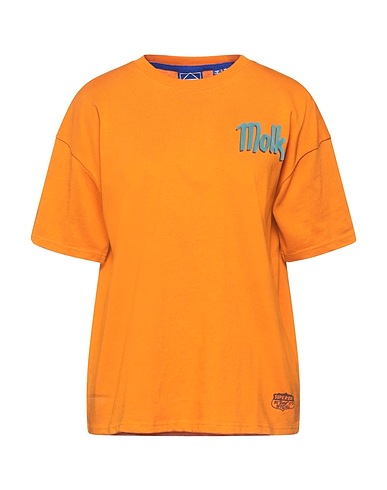 SUPERDRY T-shirt Orange 100% Cotton