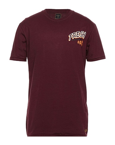 SUPERDRY T-Shirt Bordeaux 100% Baumwolle
