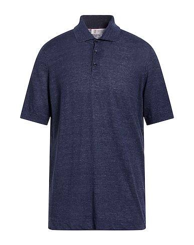 BRUNELLO CUCINELLI プルオーバー ネイビー リネン 77% / コットン 23%