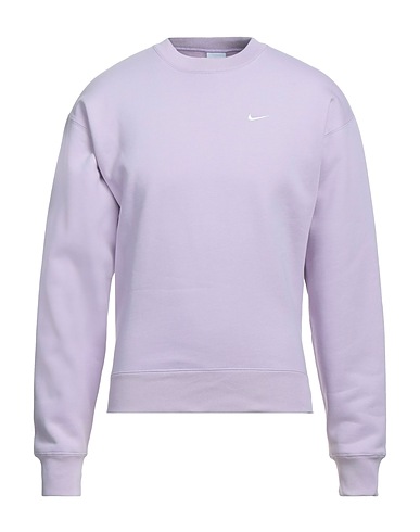 NIKE Sweatshirt Lilac 84% Cotton, 16% Polyester