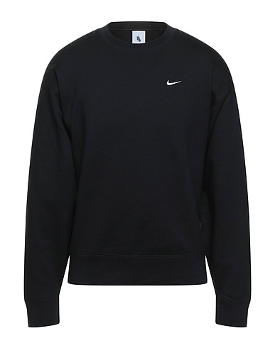 NIKE Sweatshirt Black 84% Cotton, 16% Polyester