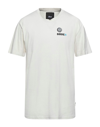 SHOE T-shirt Avorio 100% Cotone