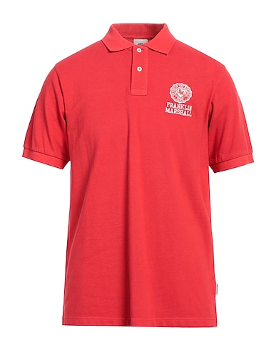 FRANKLIN & MARSHALL Polo shirt Red 100% Cotton