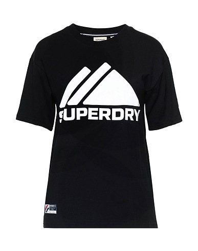 SUPERDRY T-shirt Black 100% Cotton