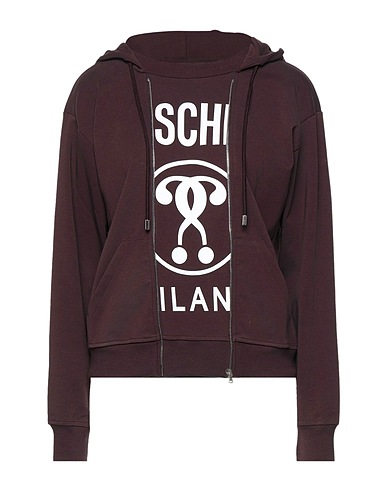MOSCHINO Hoodie Schokobraun 97% Baumwolle, 3% Andere Fasern