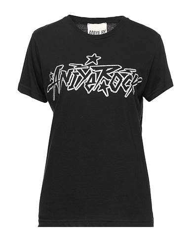 ANIYE BY T-shirt Black 100% Cotton