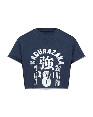 SUPERDRY Sweatshirt Midnight blue 49% Polyester, 46% Cotton, 5% Elastane