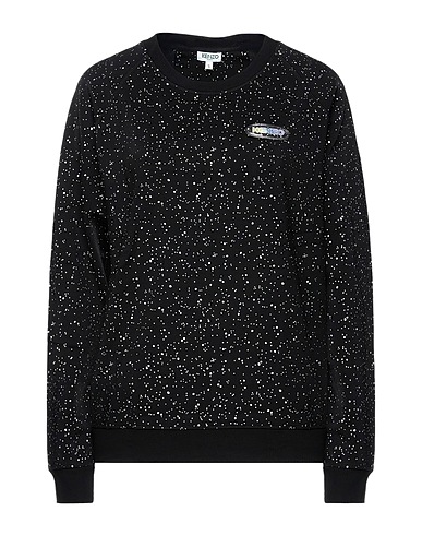 KENZO Sweatshirt Black 85% Viscose, 13% Polyurethane, 2% Elastane