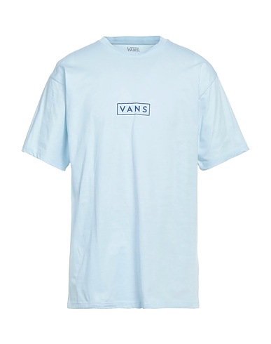 VANS T-shirt Sky blue 100% Cotton