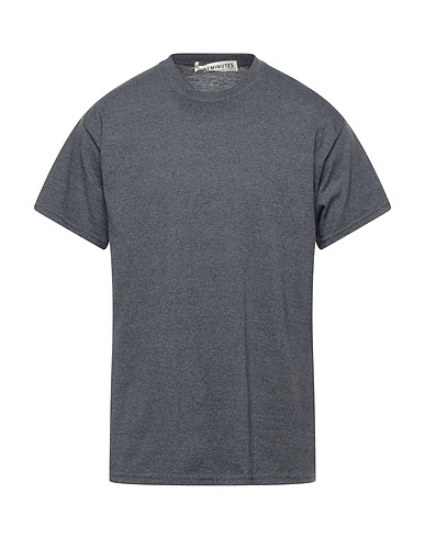 NINEMINUTES T-shirt Charcoal 100% Cotton