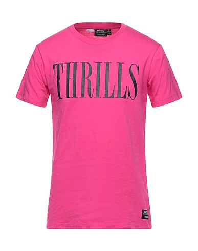 WESC T-shirt Fuchsia 100% Cotton