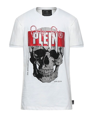 PHILIPP PLEIN Basic T-Shirt White 100% Cotton