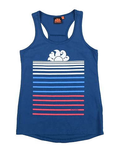 SUNDEK T-shirt Blue 100% Cotton