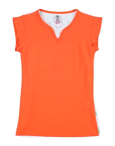 LE VOLIÈRE T-shirt Orange 100% Polyester