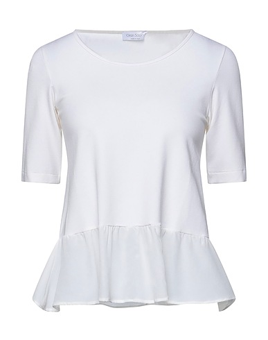 GRAN SASSO T-Shirt Elfenbein 96% Viskose, 4% Elastan