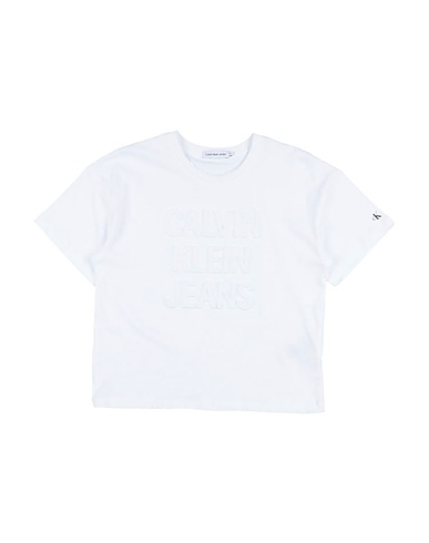 CALVIN KLEIN JEANS T-shirt White 100% Cotton