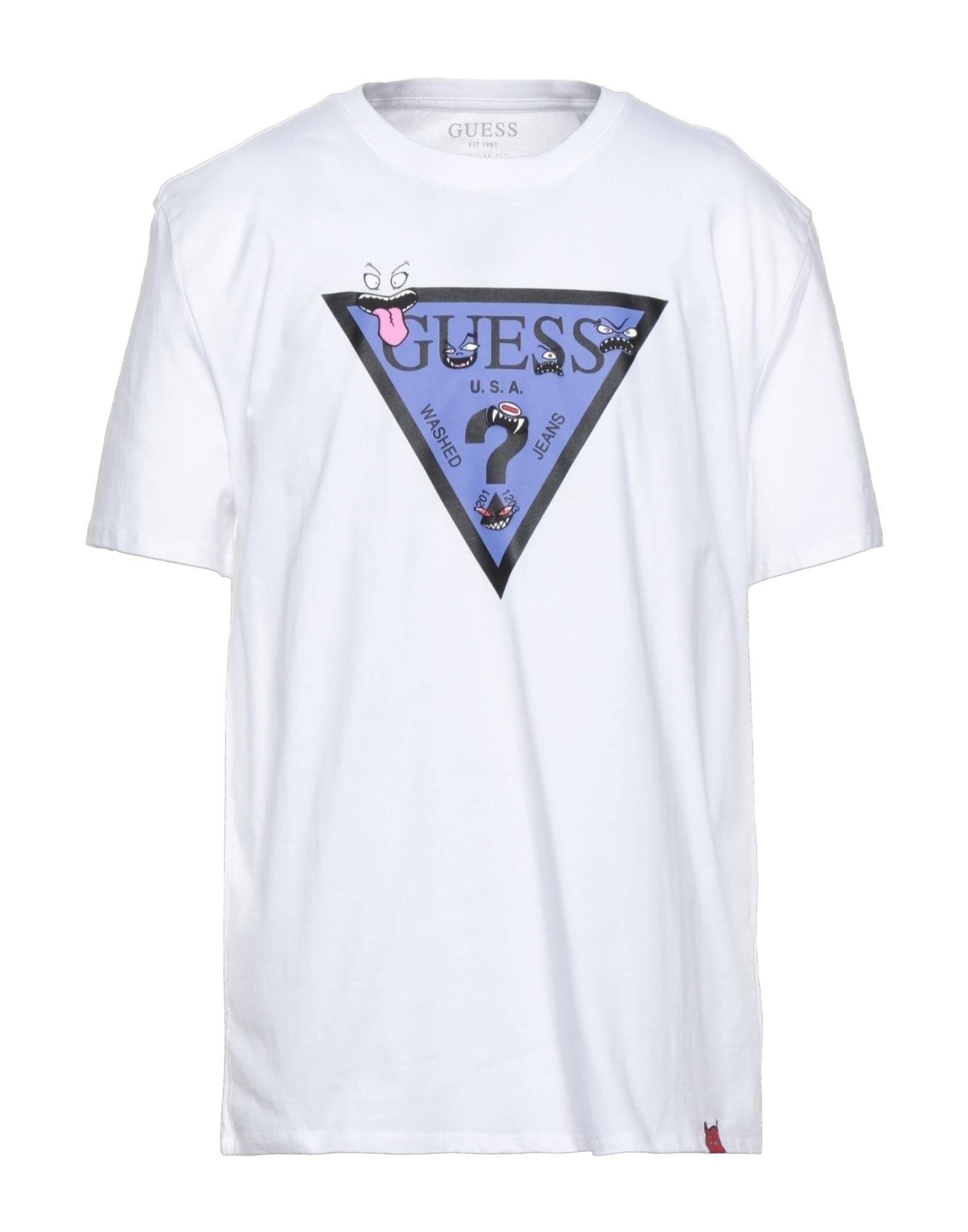 guess usa washed jeans t shirt
